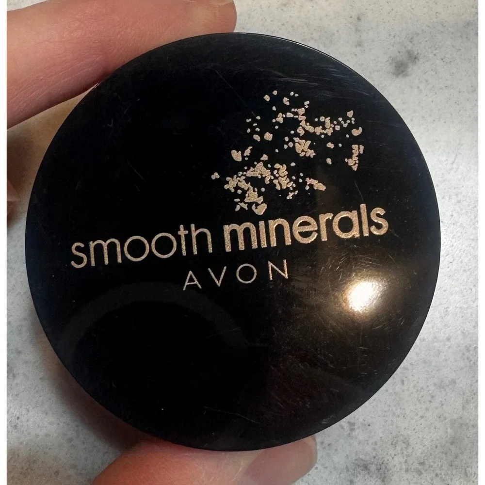Avon Smooth Minerals Blush Loose Powder 2.5g. Blushing Mauve New In Box Vintage